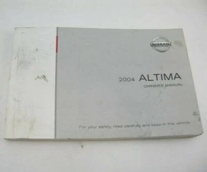 Nissan Altima 2004 04 Owners Manual Set Book OEM Handbook Factory Original - Picture 1 of 3