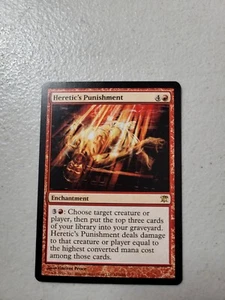 1x Heretic's Punishment Innistrad Magic MTG LP Free Shipping - Picture 1 of 2