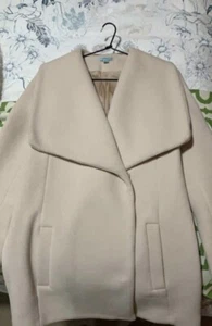 Kookai Bowery Coat Sz 34 Biscuit colour RRP $480 Free Post (j61) - Picture 1 of 6
