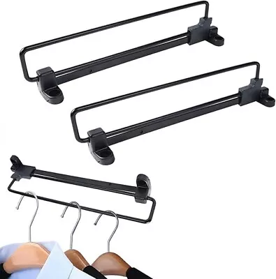 Extensible Closet Bar, Extendable Wardrobe Rod, Wardrobe Rail, Clothes Rail - Image 1 of 4