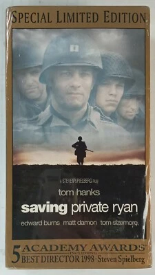 SAVING PRIVATE RYAN (2 VHS Special Limited Edition Set) NEW/SEALED - Image 1 of 4