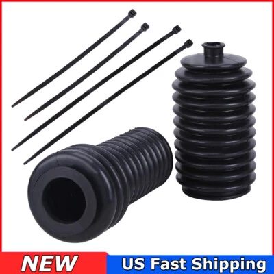 Pair Steering Rack Boots For Polaris RZR 900 2014 2015 2016-2020 5412012 5412013 - Image 1 of 4