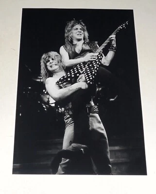 Póster grande Ozzy Osbourne Randy Rhoads 1981 en el escenario Black Sabbath 19"x13" Foto 1 de 2
