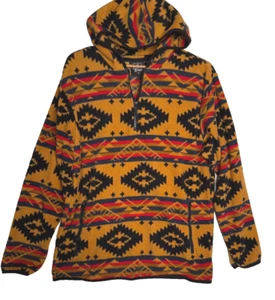 Giacca pile originale Deluxe Supply bronzo azteco uomo M 1/4 zip - Foto 1 di 5