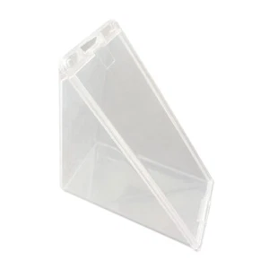 Sandwich Box Triangular Cake Container Pastry Packing Boxes Plastic Bag - Picture 1 of 8