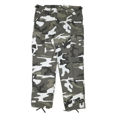 Pantalone cargo uomo MFH misto cotone mimetico relaxed W36 L30 tattico outdoor - Immagine 1 di 4