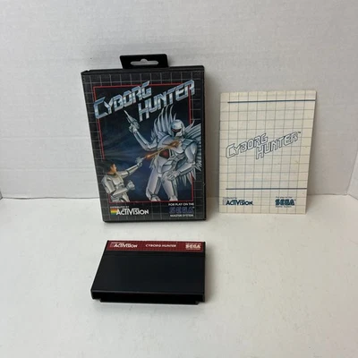 Cyborg Hunter Sega Master System Video Game Activision Shooter - Image 1 of 4