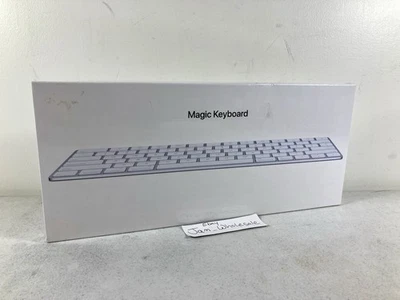 Apple Magic Keyboard Blanco Modelo A1644 (MLA22LL/A) EE. UU. Diseño ¡NUEVO SELLADO! Foto 1 de 4