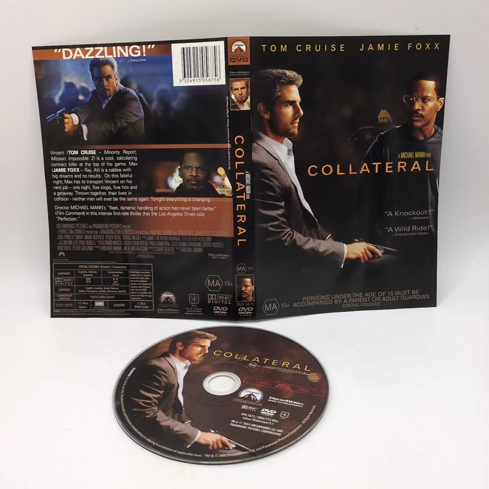 Collateral (DVD, R4, 2004) R4 DISC & ART ONLY D76 - image 1 of 1