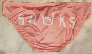 SPEEDO SHUKS Marca Australia 5cm Lados Hombres Calzoncillo de Natación Talla 36 NUEVAS ETIQUETAS Rosa Salmón - Imagen 1 de 3