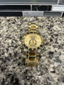 Reloj Pandora Imagine Grand Tono Dorado P8158 Funcionando - Imagen 1 de 9