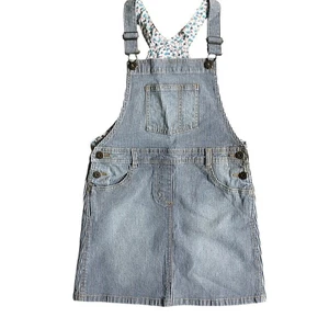 Mini Boden Jeans Pullover Kleid 9/10 Denim Overall Dressall blau gestreift Freizeit - Bild 1 von 10