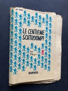 Mini récit monté Spirou Le centième Schtroumpf TRES BON ETAT - Picture 1 of 3