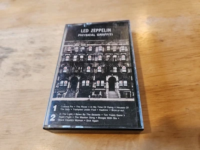 LED ZEPPELIN Cassette Tape PHYSICAL GRAFFITI - Image 1 of 3
