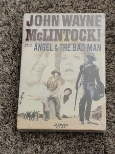McClintock / Angel & The Bad Man (DVD, 2-Disc Set) NEW SEALED w Fraying - Picture 1 of 2