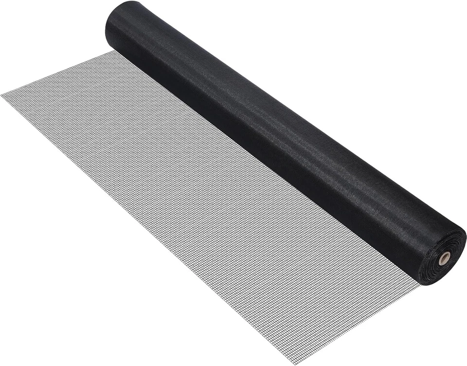 Rollo de malla de fibra de vidrio 48 pulgadas X 200 pies ventana pantalla y pantalla puerta reemplazo Foto 1 de 4