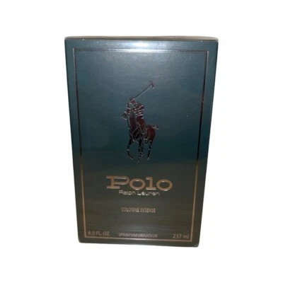 Ralph Lauren POLO Cologne INTENSE Spray JUMBO 8.0 oz SEALED Polo Intense Perfume - Image 1 of 2