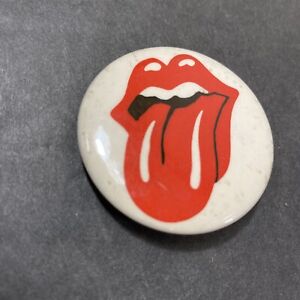 Vintage 1980's Rolling Stones 2" Pinback Button Mick Jagger