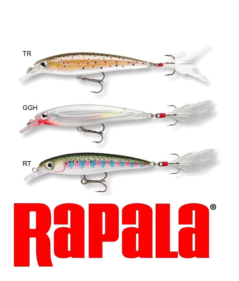 RAPALA X RAP 6/8/10 CM ARTIFICIALE MINNOW PESCA MARE FIUME SUSPENDING TROTA - Immagine 1 di 1