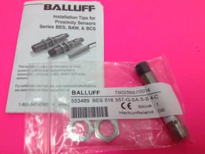 Balluff - Part #BES 516-357-G-SA-5-4C - Proximity Sensor - NEW - Picture 1 of 2