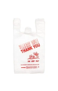 thank you t shirt plastic bags (400pcs/ case) - Picture 1 of 3
