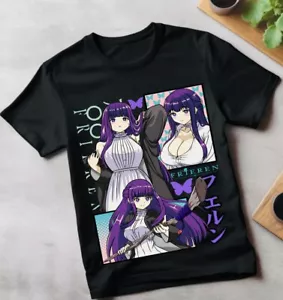 Frieren T-Shirt Beyond Journey's End Fern Stark Girl Anime Gifts Shirt All Size - Picture 1 of 9