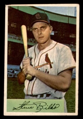 1954 Bowman Baseball #206 Steve Bilko GD *d3 - Image 1 of 2