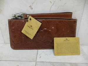 NEU MIT ETIKETT PATRICIA NASH LEDER MIT WERKZEUG ST. CROCE FLORENCE BRAUN ARMBAND/CLUTCH - Bild 1 von 12