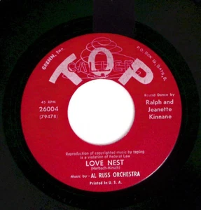 AL RUSS ORCHESTRA – PENNSYLVANIA WALTZ/LOVE NEST TOP CALLER REC VINYL 45 79-128 - Picture 1 of 4