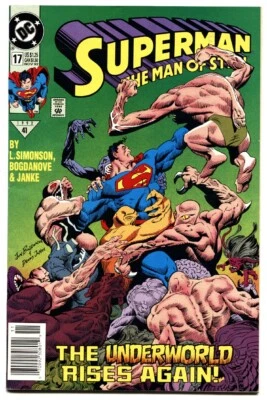 Cómic SUPERMAN EL HOMBRE DE ACERO #17 PRIMER CAMEO DEL JUICIO FINAL-DC Foto 1 de 2