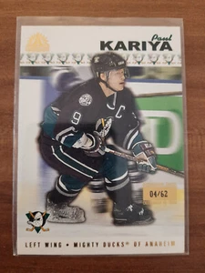 2001-02 Pacific Adrenaline Premiere Date #3 Paul Kariya /62 Ducks - Bild 1 von 2