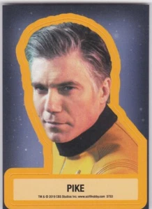 STAR TREK DISCOVERY SEASON 2 ST53 STICKER INSERT TRADING CARD CHRISTOPHER PIKE - Picture 1 of 1