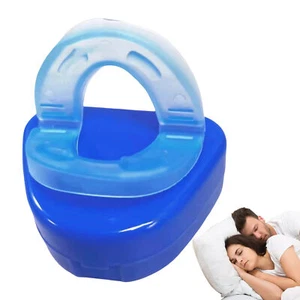 Honex Anti Snoring Mouthpiece Reusable Snore Device Stopper Reduce Snoring - Foto 1 di 12