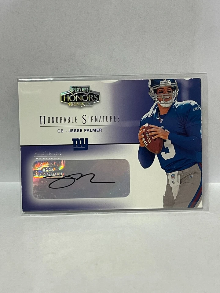2002 Playoff Honors Honorable Signatures #HS11 Jesse Palmer - Image 1 of 1