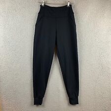 Spanx Assets Pants Women Small Jogger Ponte Shaping Black Athleisure