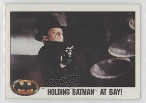 1989 Topps Batman Jack Napier Holding Batman at Bay! #32 0tf1