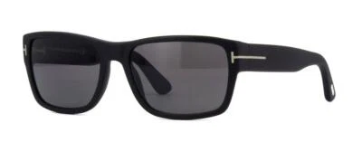 TOM FORD MASON TF 445 02D Matte Black POLARISED Sunglasses Sonnenbrille Size 58 - image 1 of 4