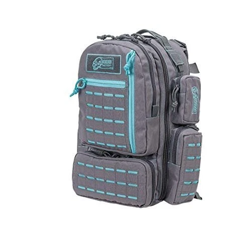 VooDoo Tactical 15-0058161000 Mini Tobago Pack con Troquelado Molle Gris Con Verde azulado Foto 1 de 1