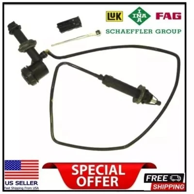 Transmisión manual. Conjunto de cilindro maestro y esclavo de embrague para Ford F250 350 450 550, Foto 1 de 2