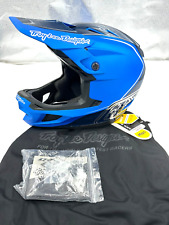 Troy Lee Designs D4 Composite MIPS Helmet Shadow Blue XL (140499005)