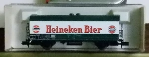 Fleischmann N scale - 8325 Heineken Bier Refrigerator Car - Picture 1 of 1
