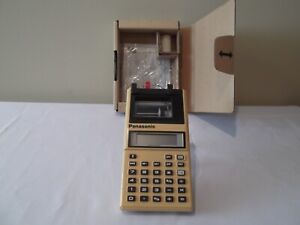 Panasonic Printing Calculator Model JE-610P Vintage