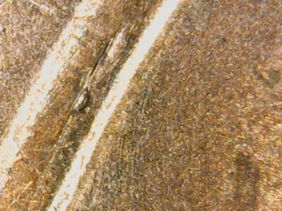 2017 D Lincoln Cent Die Chip Rev. - Image 1 of 3