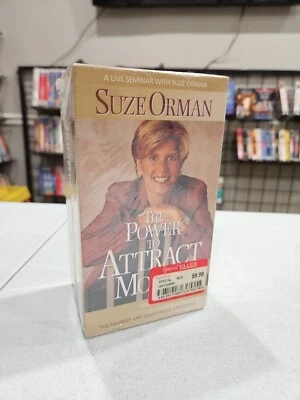 Suze Orman 3 New Sealed VHS "The Power to Attract Money"  🇺🇸 BUY 5 GET 5 FREE  - Image 1 of 4