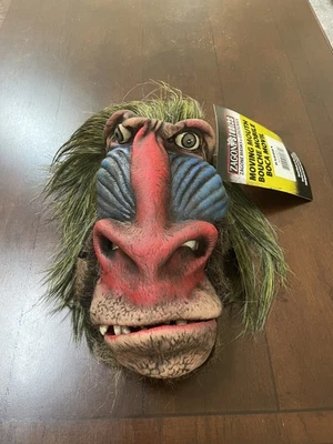Adult Zagone Studios Hand Made “Baboon” Halloween Mask Moving Mouth M7005 - Image 1 of 4