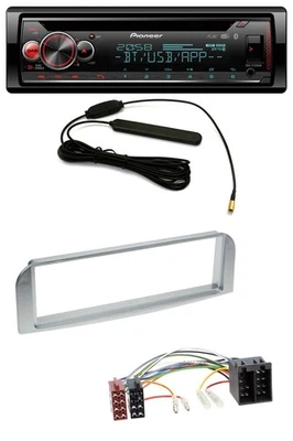 Pioneer USB DAB MP3 Bluetooth CD Autoradio für Alfa Romeo 147, GT - silbergrau - Bild 1 von 4
