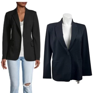 Blazer Kobi Halperin Collette Mujer Talla XL Negro NUEVO Oficina Trabajo Contemporáneo - Imagen 1 de 14