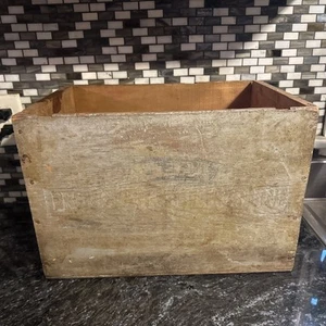 Vintage Wood Box California Raisins Thompson Seedless Household Pack Advertising - Picture 1 of 15