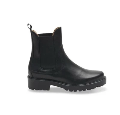 Botines Chelsea Andre Assous Pacey de cuero, para mujer talla 7M, negros Foto 1 de 4