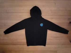 Santa Cruz long sleeve black graphic pullover hoodie sz YOUTH LG skateboard EUC - Picture 1 of 6